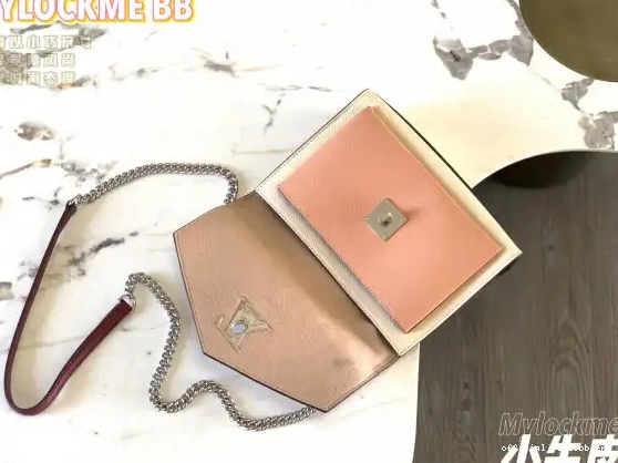 Official oldcobbler MYLOCKME CHAIN VUITTON LOUIS BAG 0630